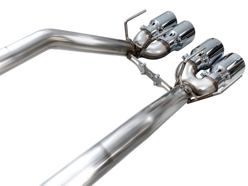 AWE Tuning 09-13 Chevrolet Corvette 6.2L Track Edition Axle-back Exhaust w/ Chrome Silver Tips