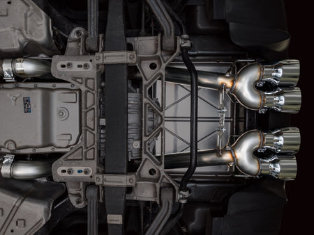 AWE Tuning 09-13 Chevrolet Corvette 6.2L Track Edition Axle-back Exhaust w/ Chrome Silver Tips