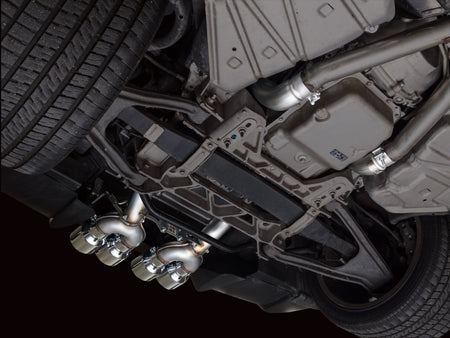 AWE Tuning 09-13 Chevrolet Corvette 6.2L Track Edition Axle-back Exhaust w/ Chrome Silver Tips
