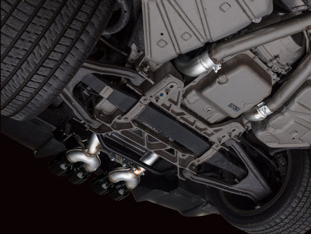 AWE Tuning 09-13 Chevrolet Corvette 6.2L Track Edition Axle-back Exhaust w/ Diamond Black Tips