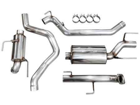 AWE Tuning 2024+ Toyota Land Cruiser / 2025+ Toyota 4Runner 0FG Cat-Back Exhaust w/ BashGuard