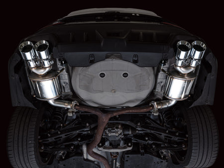 AWE Tuning 22-25 Subaru VB WRX Touring Edition Axleback Exhaust - Chrome Silver Tips