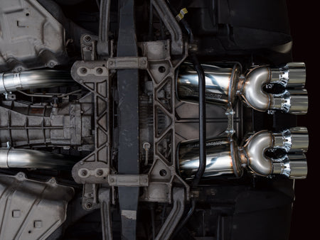 AWE Tuning C6 Chevrolet Corvette Z06/ZR1 Touring Edition Axle-back Exhaust w/ Chrome Silver Tips