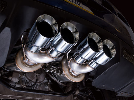 AWE Tuning C6 Chevrolet Corvette Z06/ZR1 Touring Edition Axle-back Exhaust w/ Chrome Silver Tips