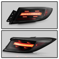 Thumbnail for Spyder Apex 22-24 Toyota GR86/BRZ Full LED Tail Lights - Black (ALT-YD-TGR8622-SEQGR-BK)