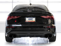 Thumbnail for AWE 22-24 Audi 8Y S3 Touring Edition Exhaust - Diamond Black Tips