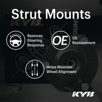 Thumbnail for KYB 15-22 Ford Mustang (Ex. Shelby & w/o Electronic suspension) Mount Kit - Front