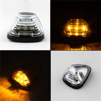 Thumbnail for Xtune Ford Super Duty F250-F550 99-15 Amber LED Cab Roof Lights Clear ACC-LED-FDSD99-CR-C