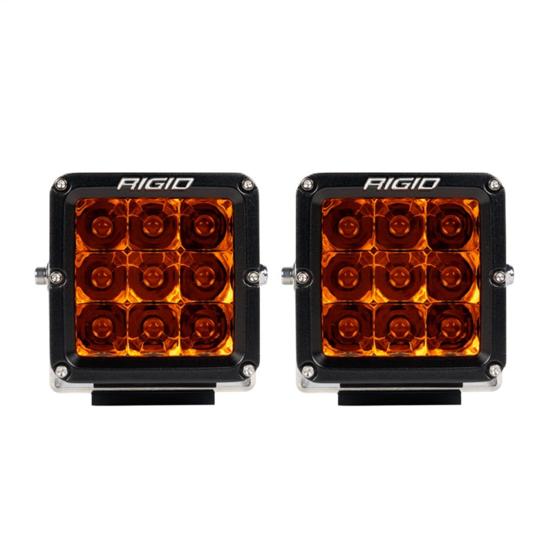 Rigid Industries D-XL Pro Spot Lens - Amber (Pair)