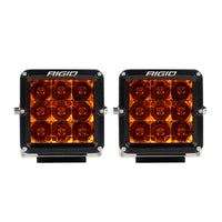 Thumbnail for Rigid Industries D-XL Pro Spot Lens - Amber (Pair)