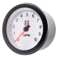 Thumbnail for Autometer Stack Sport 88mm 0-10K RPM Tachometer - White