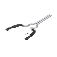 Thumbnail for MBRP 2024Ford Mustang GT S650, 5.0 3in Cat-Back Dual Split Black-Coated Aluminized Steel