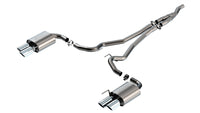 Thumbnail for Borla 2024 Ford Mustang Ecoboost 2.3L Cat-Back Exhaust System ATAK w/ Quad Tip - Non-Active
