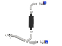 Thumbnail for aFe Takeda 3in 304 SS Axle-Back Exhaust System w/ Blue Flame Tip 16-18 Ford Focus RS 2.3L (t)