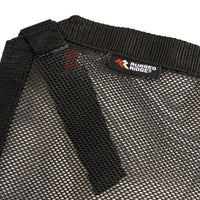 Thumbnail for Rugged Ridge Fortis Tube Door Covers Rear Pair Black 18-20 Jeep Wrangler JLU