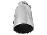 Thumbnail for aFe MACH Force-XP 304 SS Single Wall Polished Exhaust Tip Pair 4in Inlet x 6in Outlet x 15in L
