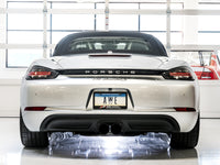 Thumbnail for AWE Tuning Porsche 718 Boxster / Cayman Track Edition Exhaust - Diamond Black Tips