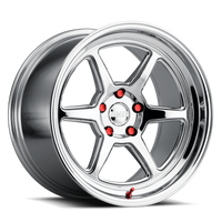 Thumbnail for Kansei K14X Roku 18x9.5in / 5x120 BP / 38mm Offset / 72.56mm Bore - Chrome Wheel