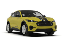 Thumbnail for Rally Armor 2021-25 Ford Mach-E Rally Edition Black UR Mud Flap Metallic Black Logo