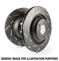 Thumbnail for EBC 97-00 Ford Econoline E250 4.2 (Rear Wheel ABS) USR Slotted Front Rotors