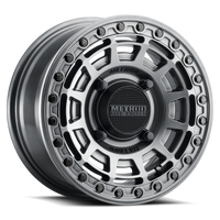 Thumbnail for Method MR415 Beadlock 15x10 / 6+4/25mm Offset / 4x136 / 106 CB Graphite Wheel - Gloss Graphite Ring