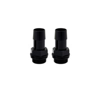 Thumbnail for Mishimoto 2pcs. M20x1.5 5/8in Aluminum Catch Can Fittings - Black