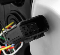 Thumbnail for AlphaRex 15-19 Chevy Silverado 2500/3500 LUXX-Series Proj. Headlights Blk w/Actv SeqSig & SBDRL