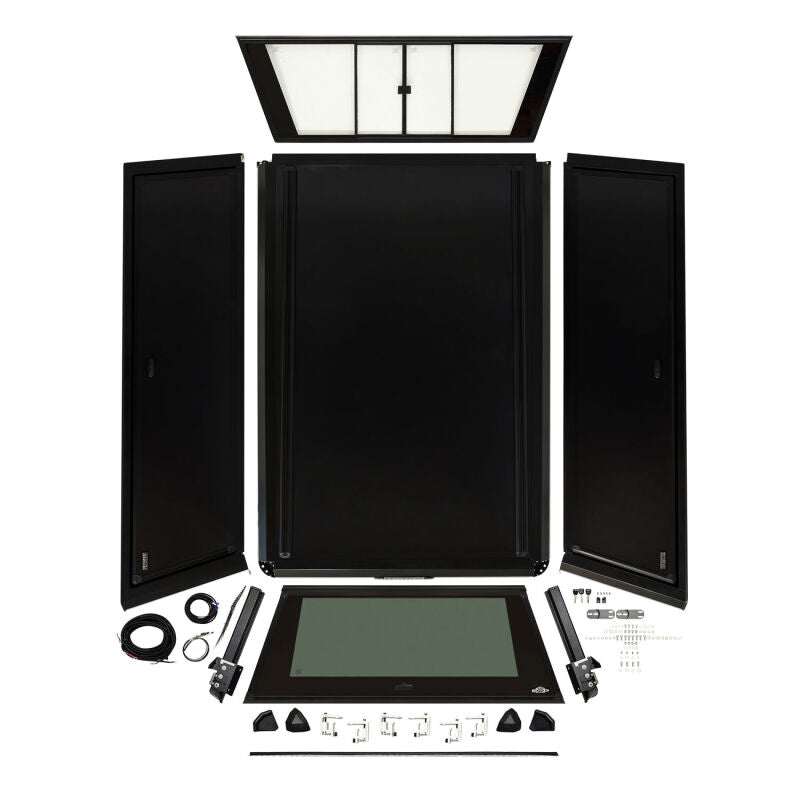 Westin 23-25 Ford F-250/350 Crew Cab 6.8ft Bed EXP Truck Cap w/ Sliding Front Window