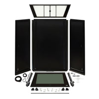 Thumbnail for Westin 23-25 Ford F-250/350 Crew Cab 6.8ft Bed EXP Truck Cap w/ Sliding Front Window