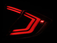 Thumbnail for AlphaRex 16-21 Honda Civic Hatchback/ Type-R FK8 Nova-Series LED Tail Lights (Pair) - Alpha Black