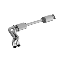 Thumbnail for MBRP 15-20 Ford F150 T409 Pre-Axle 4in OD Tips Dual Outlet 3in Cat Back Exhaust