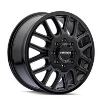 Thumbnail for Mayhem 8107D Cogent Dually 20x8.25 / 8x210 BP/ 115mm Offset / 154.2mm Hub Gloss Black Wheel