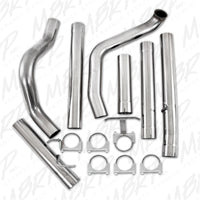 Thumbnail for MBRP 1999-2003 Ford F-250/350 7.3L 4in Turbo Back Single No Muffler T409 SLM Series Exhaust System