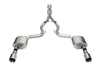 Thumbnail for Corsa 2024 Ford Mustang GT Xtreme CatBack Exhaust Sys 3.0in Dual Rear Exit w/4.5in StraightCut Tips