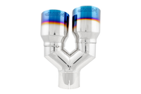 Thumbnail for MBRP Universal T304 SS Dual Burnt End Tip 3.5in OD/2.5in Inlet