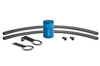 Thumbnail for Volant Universal 5/8in Connection 3oz Aluminum Oil Catch Can w/Mounting Bracket - Blue