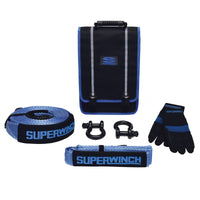 Thumbnail for Superwinch Getaway Recovery Kit (Incl. Bow Shackles/Tree Trunk Protec/Recovery Strap/Gloves/Bag)