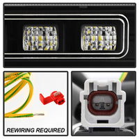 Thumbnail for Spyder Apex 22-24 Toyota GR86/BRZ LED Rear Bumper Light w/ Fog Light - Blk (ALT-YD-TGR8622RRL-GR-BK)