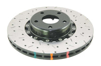 Thumbnail for DBA 02-10 WRX / 13+ FR-S / 13+ BRZ Premium Front Drilled & Slotted 5000 Series Rotor w/ Black Hat