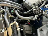 Thumbnail for J&L 2024 Ford Mustang GT w/ Whipple Supercharger Oil Separator 3.0 PCV Side - Black Anodized