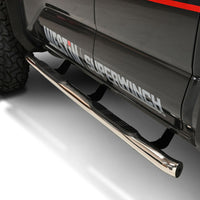Thumbnail for Westin 2024 Tacoma Double Cab E-Series 3 Nerf Step Bars - Stainless Steel