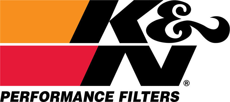 K&N Universal Air Filter with Carbon Fiber Top & Base-6in Base O/S W x 3.938in Top O/S W x 6in H