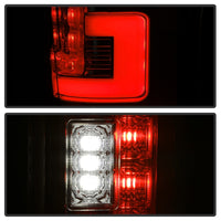 Thumbnail for Spyder 17-18 Ford F-250 SD (w/Blind Spot Sens) LED Only Tail Lights - Red Clr (ALT-YD-FS17BS-LED-RC)