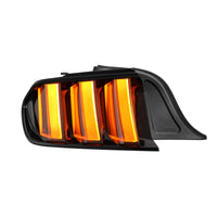 Thumbnail for AlphaRex 15-23 Ford Mustang NOVA-Series Prismatic LED Tail Lights Alpha-Black