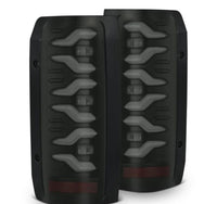 Thumbnail for AlphaRex 87-96 Ford Bronco/F-150 Luxx-Series LED Tail Lights - Black