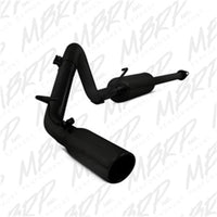 Thumbnail for MBRP 09-14 Toyota Tacoma 4.0L EC/CC Cat-Back Single Exit AL - Black