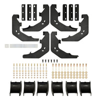 Thumbnail for Westin 15-25 Ford F-150 SuperCrew / 17-25 F-250/350 CC AT6 Running Boards - Black