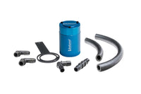 Thumbnail for Volant 19-23 Dodge Ram 1500 RWD/Rebel 1500 RWD 3oz Aluminum Oil Catch Can w/Mounting Bracket - Blue