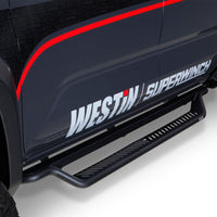 Thumbnail for Westin 24-26 Toyota Tacoma DC Outlaw Drop Running Boards - Tex. Blk