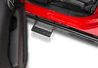 Thumbnail for N-Fab RKR Step System 2019 Jeep Wrangler JT 4 Door Truck Full Length - Tex. Black - 1.75in